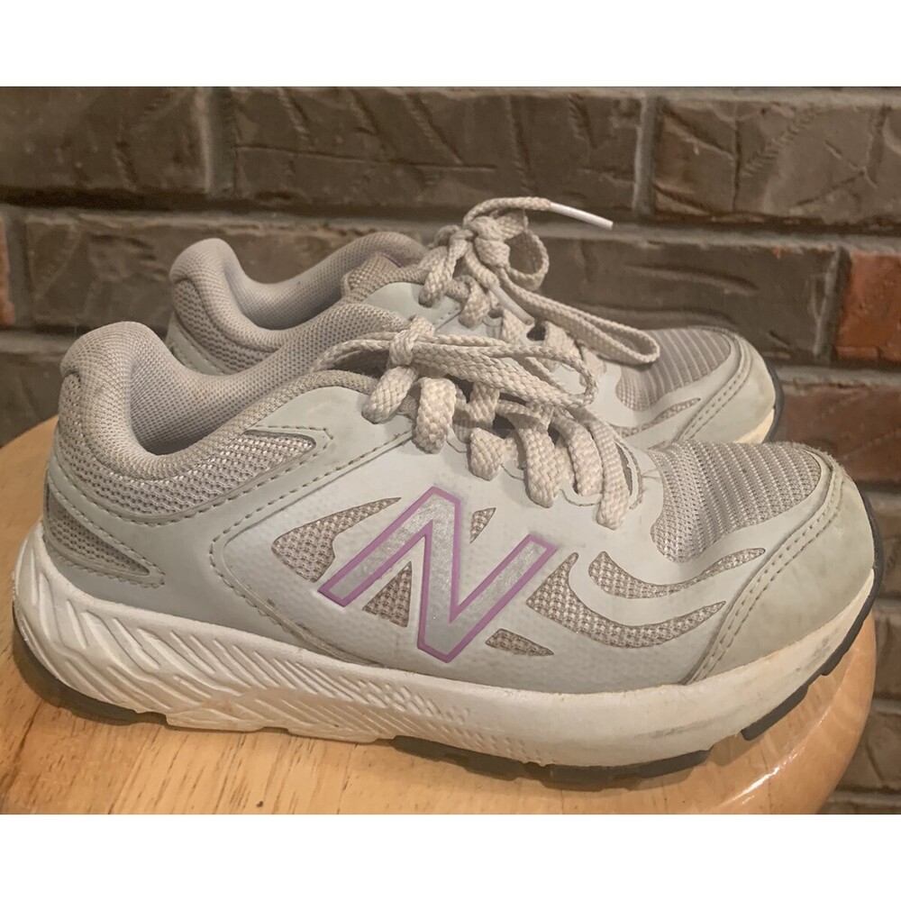 New Balance 519 Youth Girl's Running Sneakers12.5M Grey/Lilac YK512PV